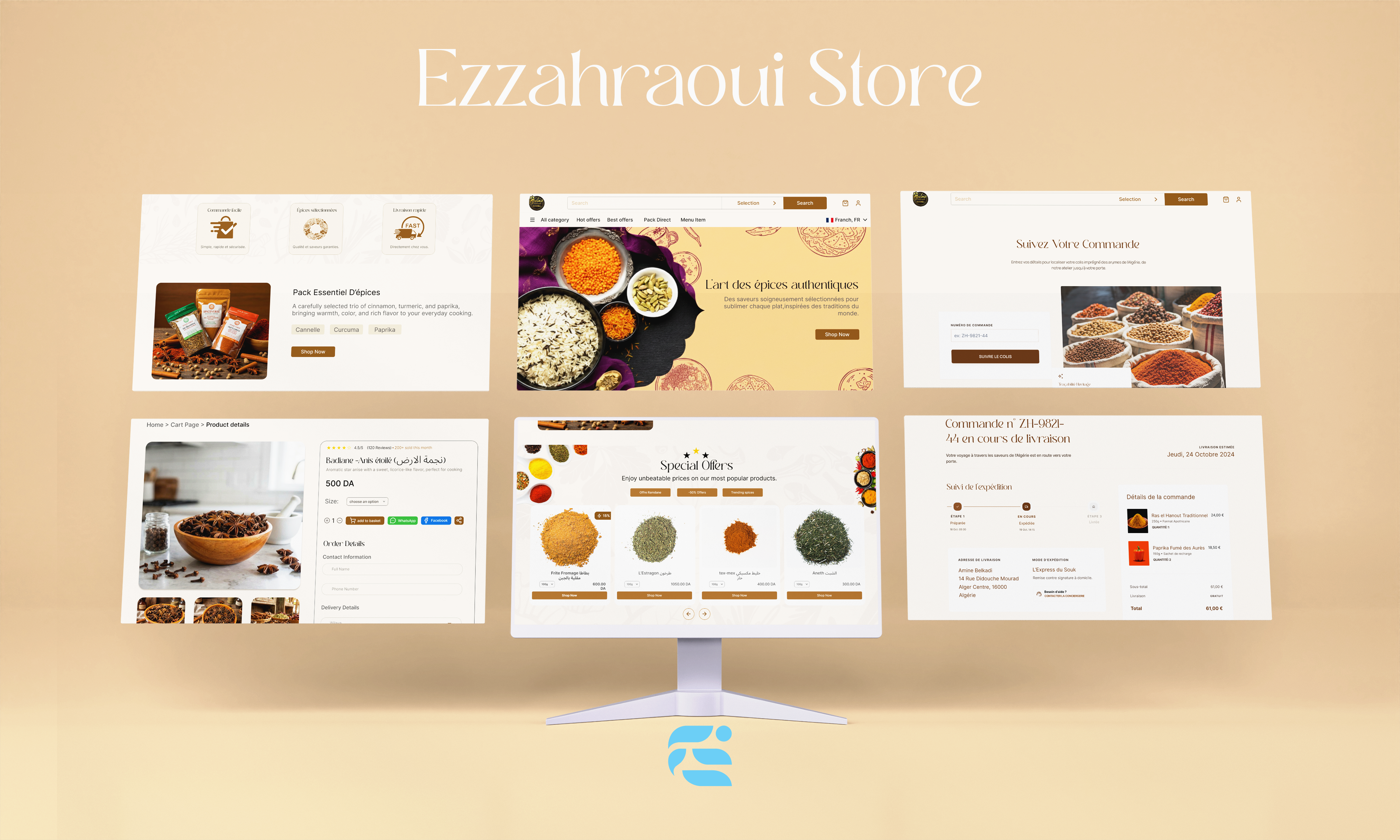 Ezzahraoui - E-Commerce d'Épices